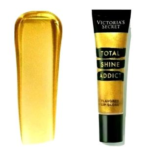 6/$25 Victoria's Secret TOTAL SHINE ADDICT GOLD CRUSH Lipgloss